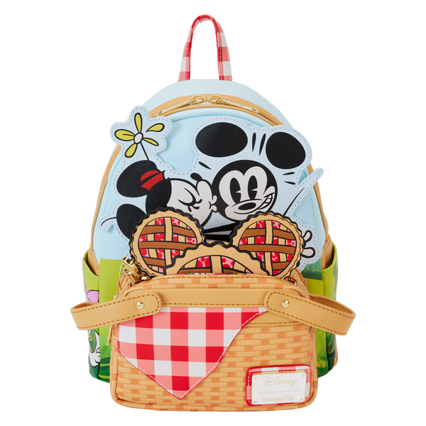 Loungefly Disney Mickey & Friends Picnic Basket Mini Backpack with Coin Bag