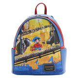 Loungefly An American Tail Fievel Scene Mini Backpack Wallet Set
