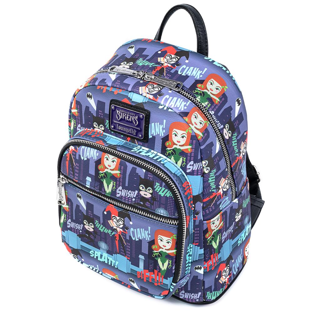 dc mini backpack Loungefly DC Comics Ladies of DC Mini Backpack – LuxeBag