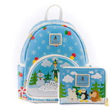 Loungefly ELF Buddy and Friends Mini Backpack Wallet Set