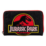 Loungefly Universal Jurassic Park Logo Crossbody Bag Wallet Set