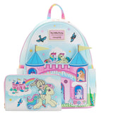 Loungefly Hasbro My Little Pony Castle Mini Backpack Wallet Set