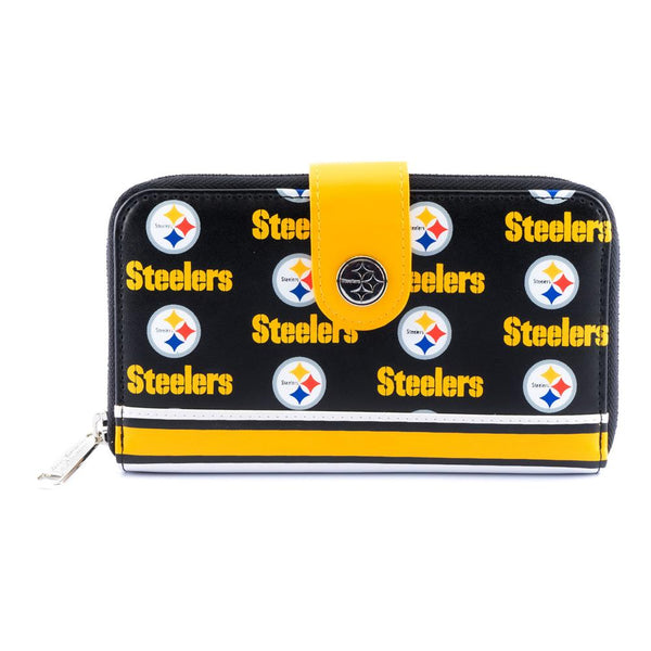 Loungefly Sports NFL Pittsburg Steelers Logo Wallet