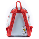 Loungefly Peanuts Gift Giving Snoopy and Woodstock Mini Backpack