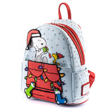 Loungefly Peanuts Gift Giving Snoopy and Woodstock Mini Backpack