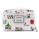 Loungefly Peanuts Happy Holidays Mini Backpack Wallet Set