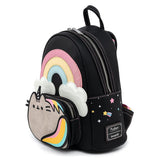 Loungefly Pusheen Rainbow Unicorn Mini Backpack and Wallet Set