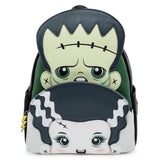 Loungefly Universal Monsters Frankie and Bride Mini Backpack