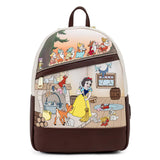Loungefly Disney Snow White The Seven Dwarfs Mini Backpack and Wallet Set