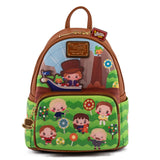 Loungefly Warner Brothers Charlie and The Chocolate Factory Mini Backpack Wallet