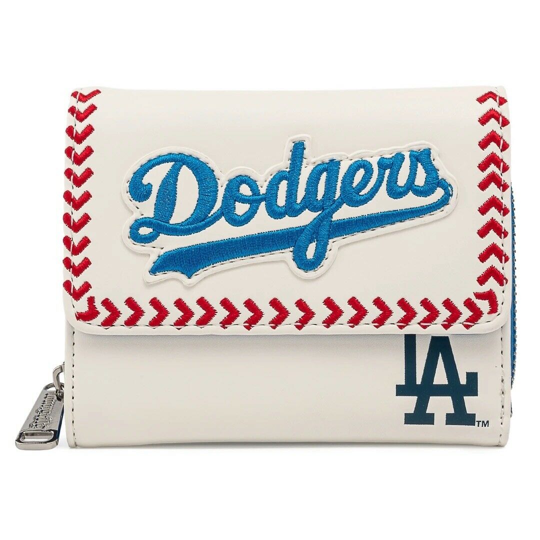 Loungefly LA Dodgers Patches Zip Around Wallet MLB — Pop Hunt Thrills