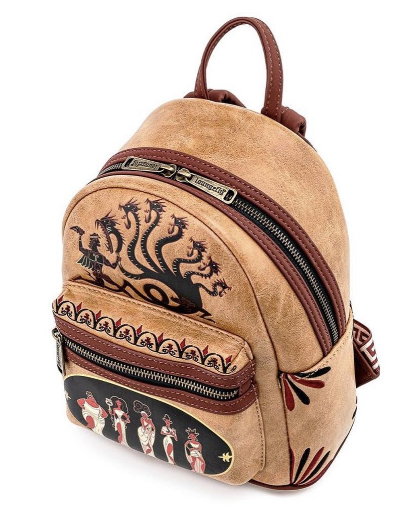 hercules loungefly mini backpack Loungefly Disney Hercules Muses Mini Backpack and Wallet Set – LuxeBag
