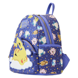 Loungefly Pokemon Sleeping Pikachu and Friends Mini Backpack