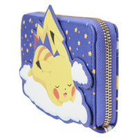 Loungefly Pokemon Sleeping Pikachu and Friends Zip Around Wallet