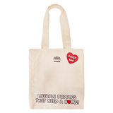 Loungefly Pound Puppies 40th Anniversary Canvas Tote Bag