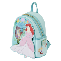 Loungefly Disney The Little Mermaid Ariel Princess Lenticular Mini Backpack