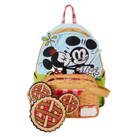 Loungefly Disney Mickey & Friends Picnic Basket Mini Backpack with Coin Bag