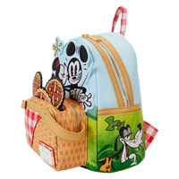 Loungefly Disney Mickey & Friends Picnic Basket Mini Backpack with Coin Bag