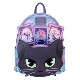 Loungefly Disney Hocus Pocus Tarot Card Binx Iridescent Mini Backpack