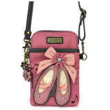 Chala Music Collection Ballerina Cellphone Crossbody Bag (5" x 7.5")