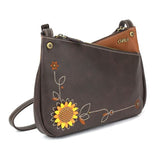 Chala Garden Collection Sunflower Criss Crossbody Bag (12" x 7.5")