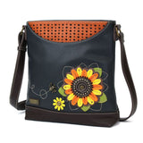 Chala Garden Collection Sunflower Sweet Messenger Bag (10" x 11")