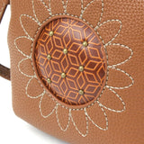 Chala Garden Collection Sunflower Uni Cellphone Cross Body Bag (6" x 8")