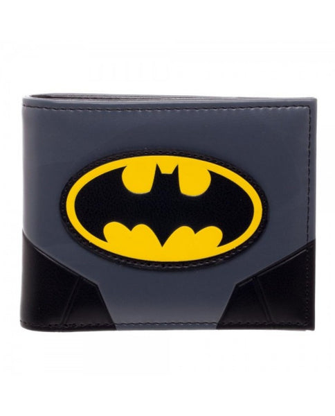 Licensed DC Comics Batman Logo Bifold Faux Leather Wallet