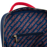 Loungefly DC Comics Wonder Woman Logo Canvas Mini Backpack
