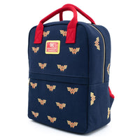 Loungefly DC Comics Wonder Woman Logo Canvas Mini Backpack