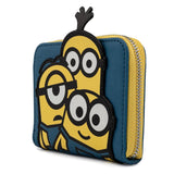 Loungefly Minions Triple Minion Bello Faux Leather Wallet