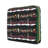 Loungefly ELF Buddy Candy Cane Forest Allover Wallet