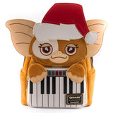 Loungefly Gremlins Gizmo Holiday w/ Removable Hat Mini Backpack Wallet Set