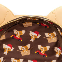 Loungefly Gremlins Gizmo Holiday w/ Removable Hat Mini Backpack Wallet Set
