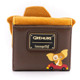 Loungefly Gremlins Gizmo Holiday w/ Removable Hat Mini Backpack Wallet Set