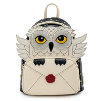 Loungefly Harry Potter Hedwig Howler Mini Backpack Wallet Set