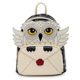 Loungefly Harry Potter Hedwig Howler Mini Backpack Wallet Set