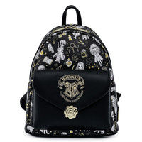Loungefly Harry Potter Magical Elements Mini Backpack Wallet Set