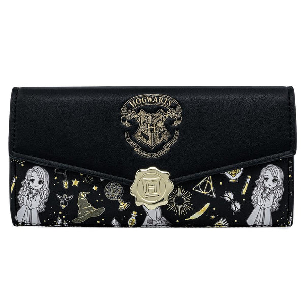 Loungefly Harry Potter Magical Elements Flap Wallet