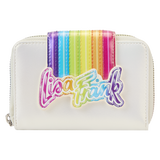 Loungefly Lisa Frank Rainbow Logo Zip Around Wallet