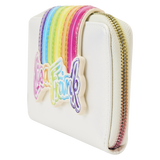 Loungefly Lisa Frank Rainbow Logo Zip Around Wallet