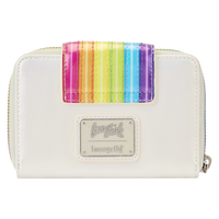 Loungefly Lisa Frank Rainbow Logo Zip Around Wallet