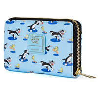 Loungefly Looney Tunes Tweety & Sylvester Zip Around Wallet