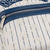 Loungefly MLB New York Yankees Pinstripes Faux Leather Mini Backpack