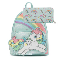 Loungefly Hasbro My Little Pony Starshine Rainbow Mini Backpack Wallet Set