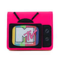 Loungefly MTV Television Faux Leather Bi-fold Wallet