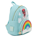 Pop by Loungefly Marvel Deadpool Unicorn Mini Backpack and Cardholder Set