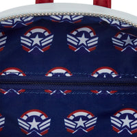 Loungefly Marvel Falcon Captain America Mini Backpack and Wallet Set