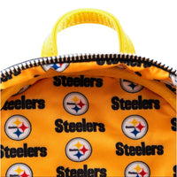 Loungefly Sports NFL Pittsburg Steelers Logo Mini Backpack