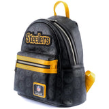 Loungefly Sports NFL Pittsburg Steelers Logo Mini Backpack